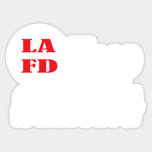 LAFD Keep Strong - Los Angeles Fire Department Strong Sticker